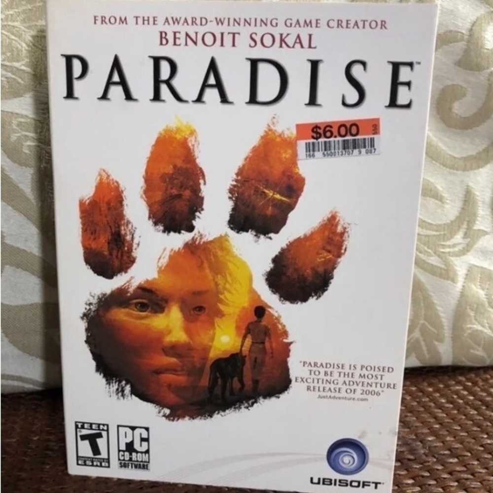Paradise by Benoit Sokal PC CD ROM Game ✨